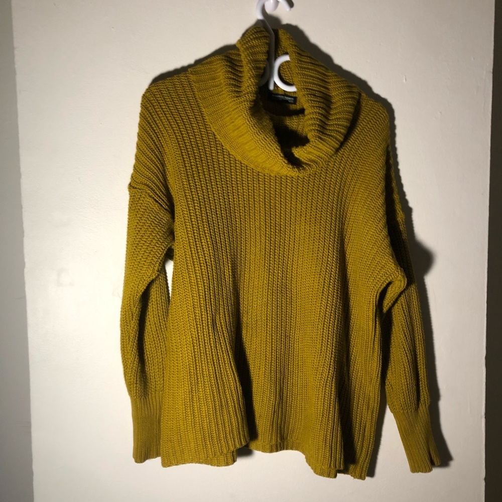 American Apparel Unisex Oversized Fisherman’s Turtleneck Sweater